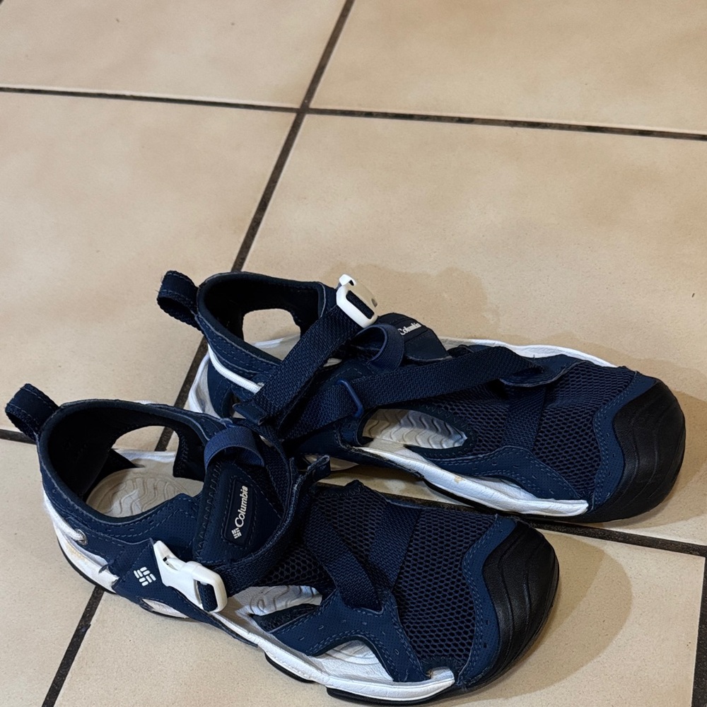 Columbia Dark Blue Water Shoes